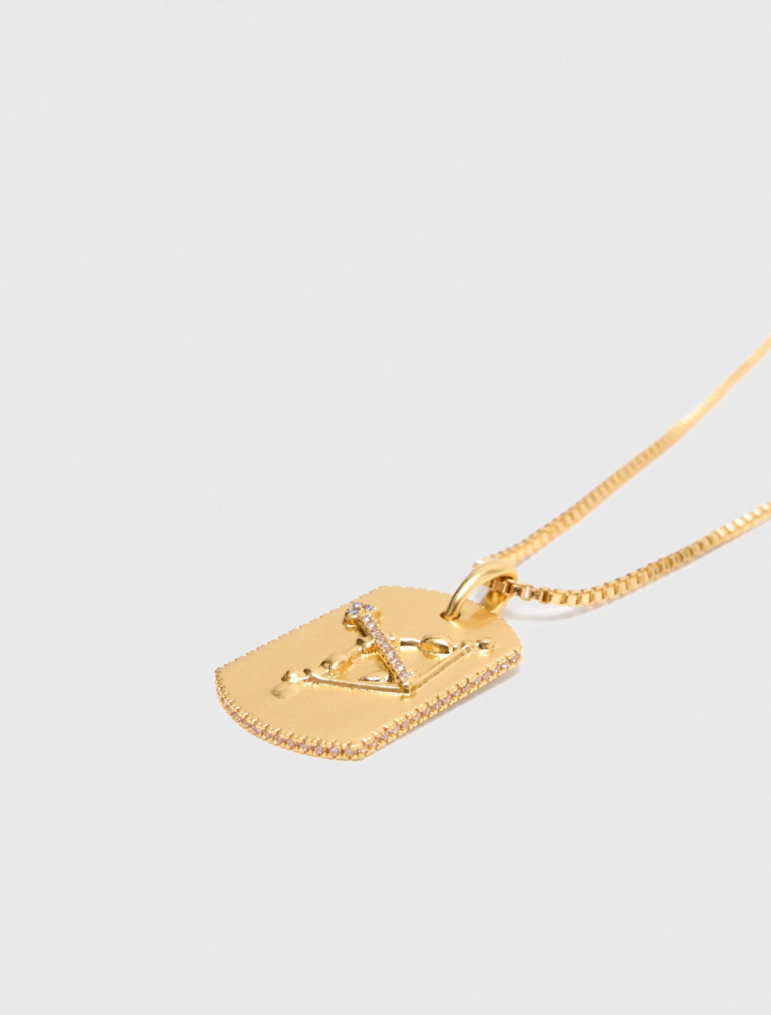 Sagittarius Zodiac sign plaque necklace Sagittarius - Image 6