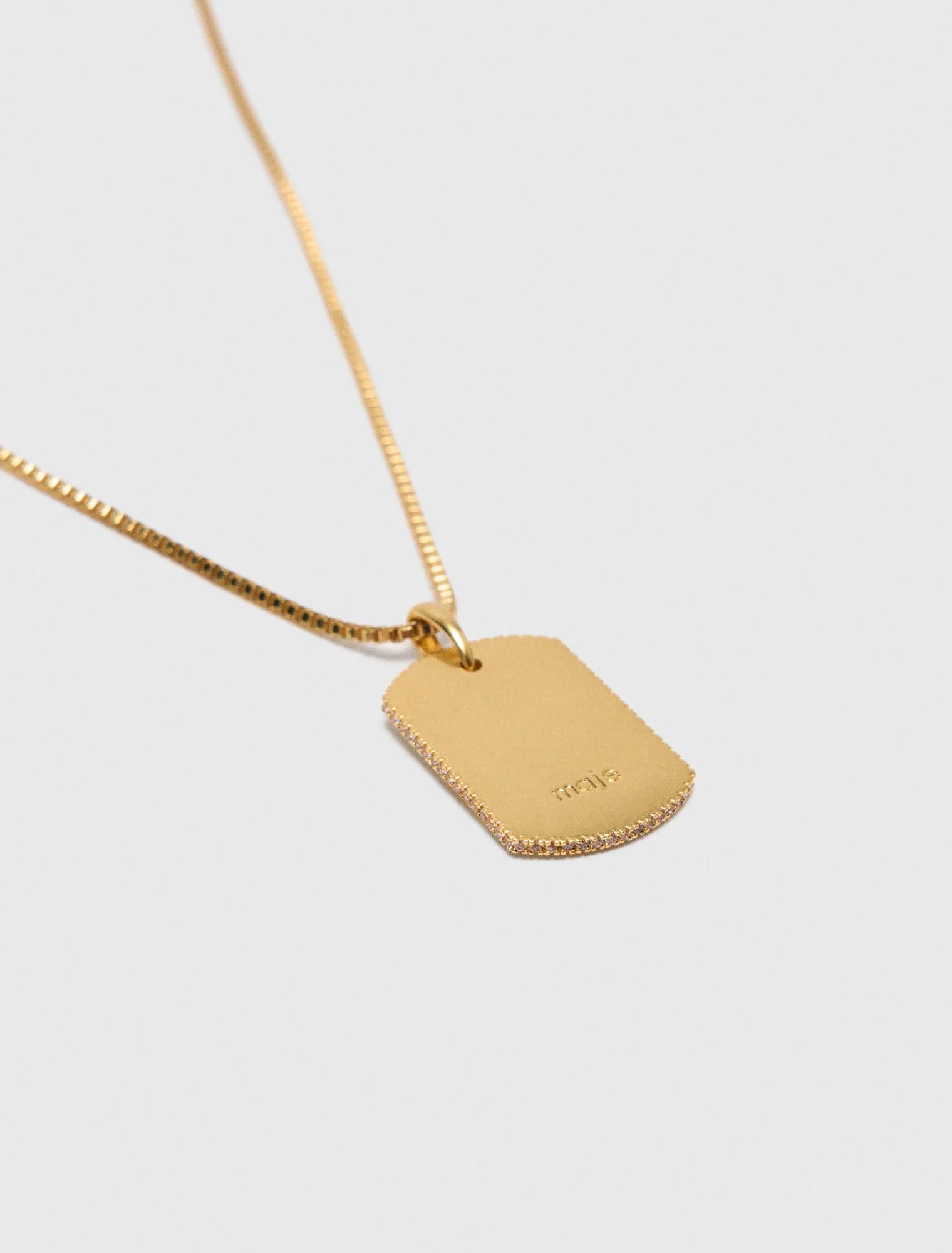 Virgo Zodiac sign plaque necklace Virgo - Image 6