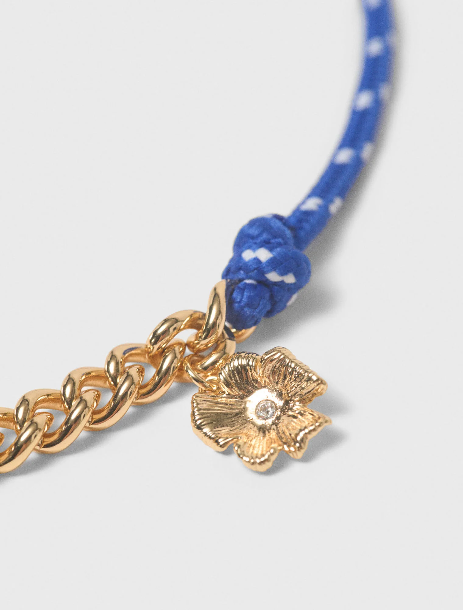 Sailor Rope Chain Necklace Gold - Image 3